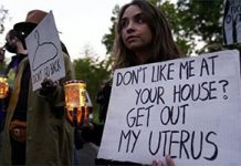 Pro-choice protests at Supreme Court justice' home