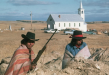 occupation at Wounded Knee, Feb. 27, 1973