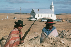 occupation at Wounded Knee, Feb. 27, 1973