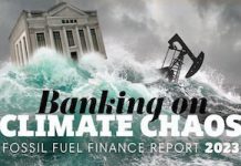 banking on climate chaos 2023