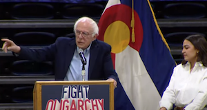 bernie sanders and AOC