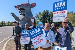 250514c-IAM Strike with Rat300x200 IAM machinists union