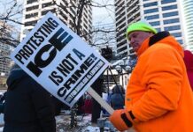 Protesting ice