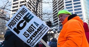 Protesting ice